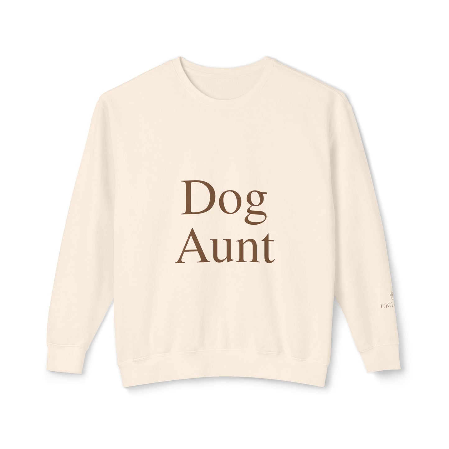 Dog Aunt Sweatshirt – Cozy Pet Lover Crewneck