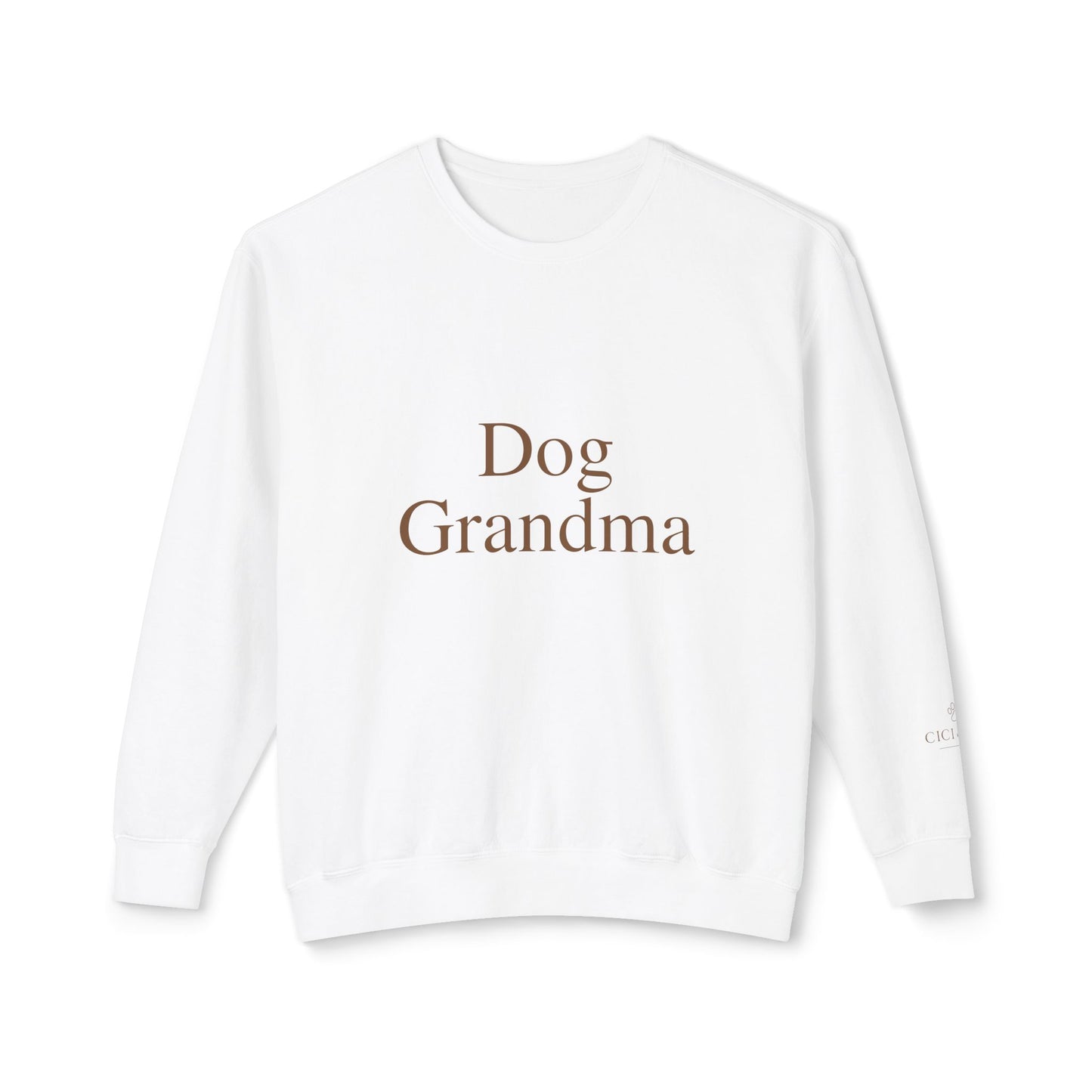 Dog Grandma Sweatshirt — Cozy Pet Lover Crewneck