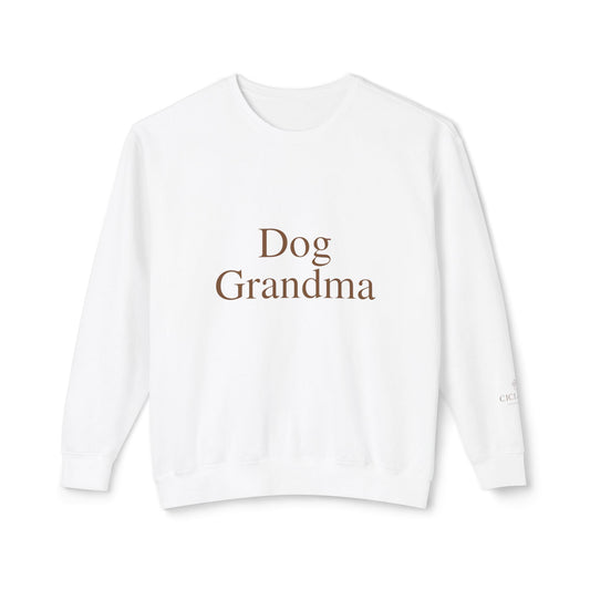 Dog Grandma Sweatshirt — Cozy Pet Lover Crewneck