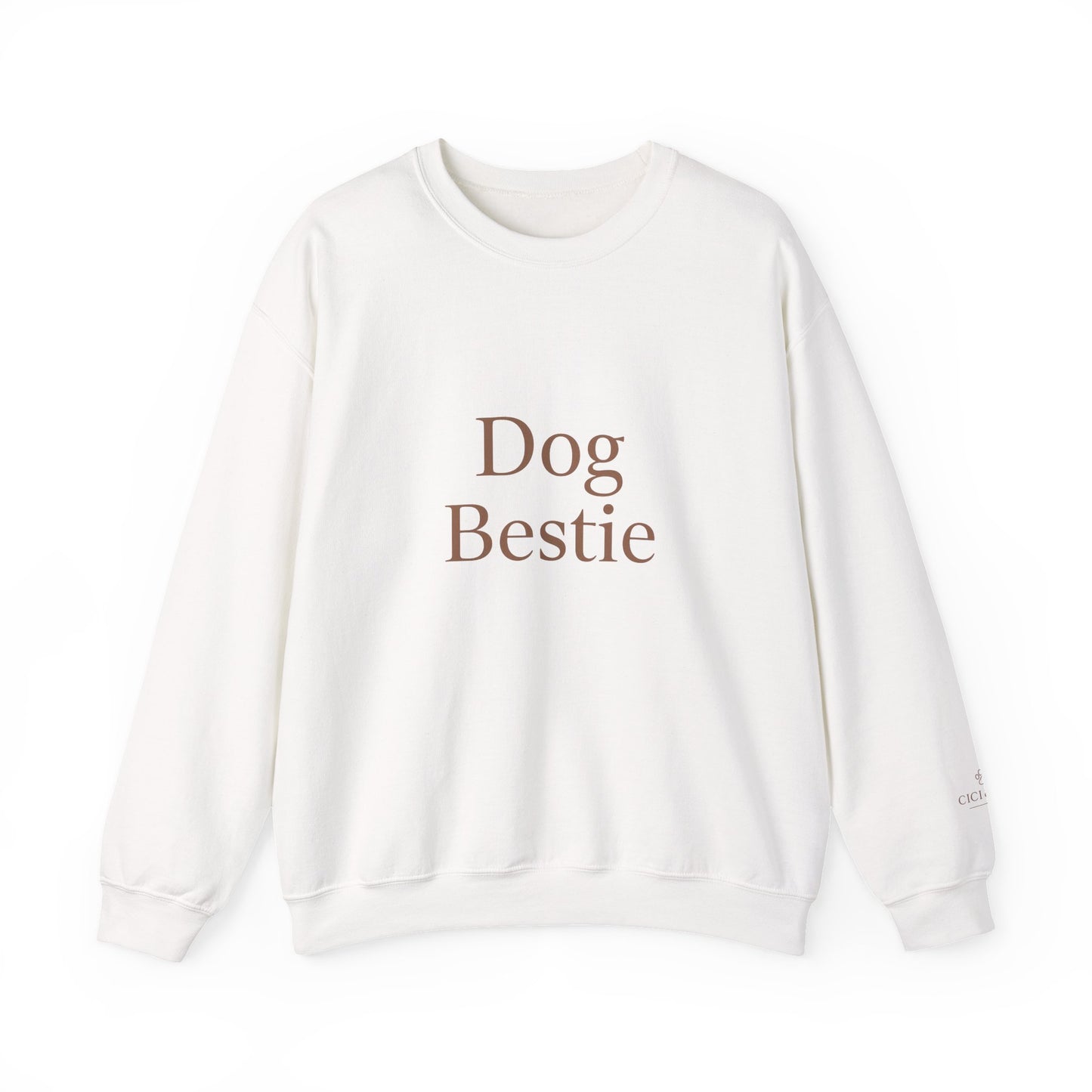 Dog Bestie Crewneck Sweatshirt — Cozy Pet Lover Pullover