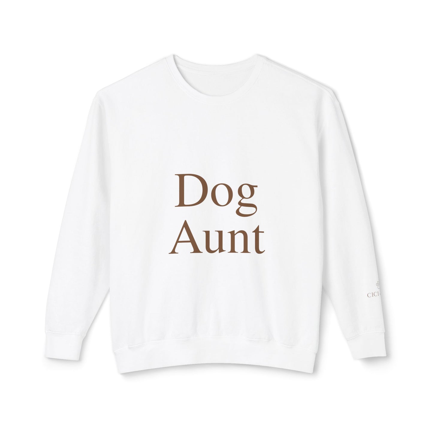 Dog Aunt Sweatshirt – Cozy Pet Lover Crewneck