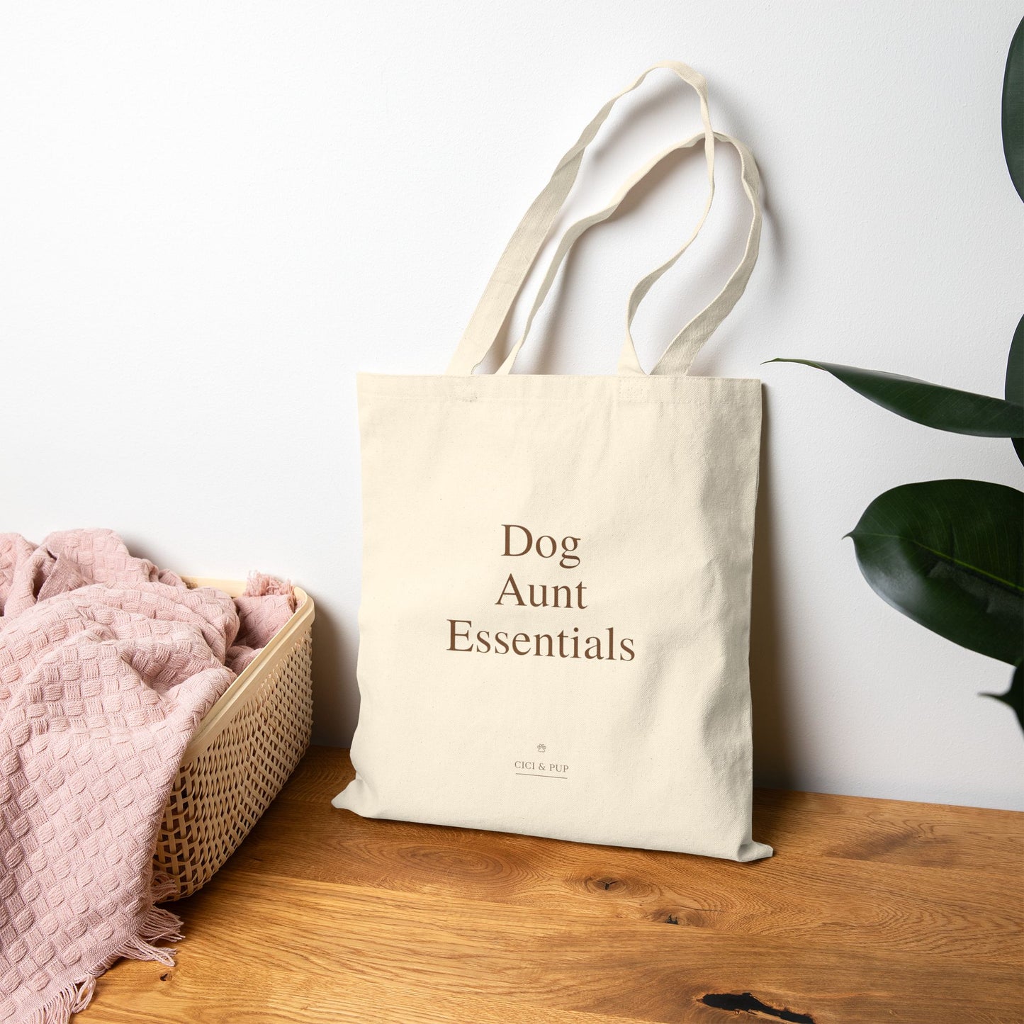 Dog Aunt Essentials Tote Bag