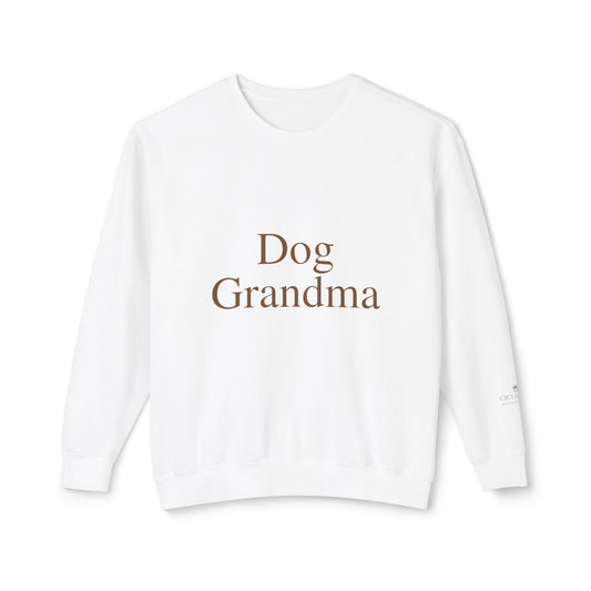 Personalized Dog Grandma Sweatshirt — Cozy Crewneck for Pet Lovers