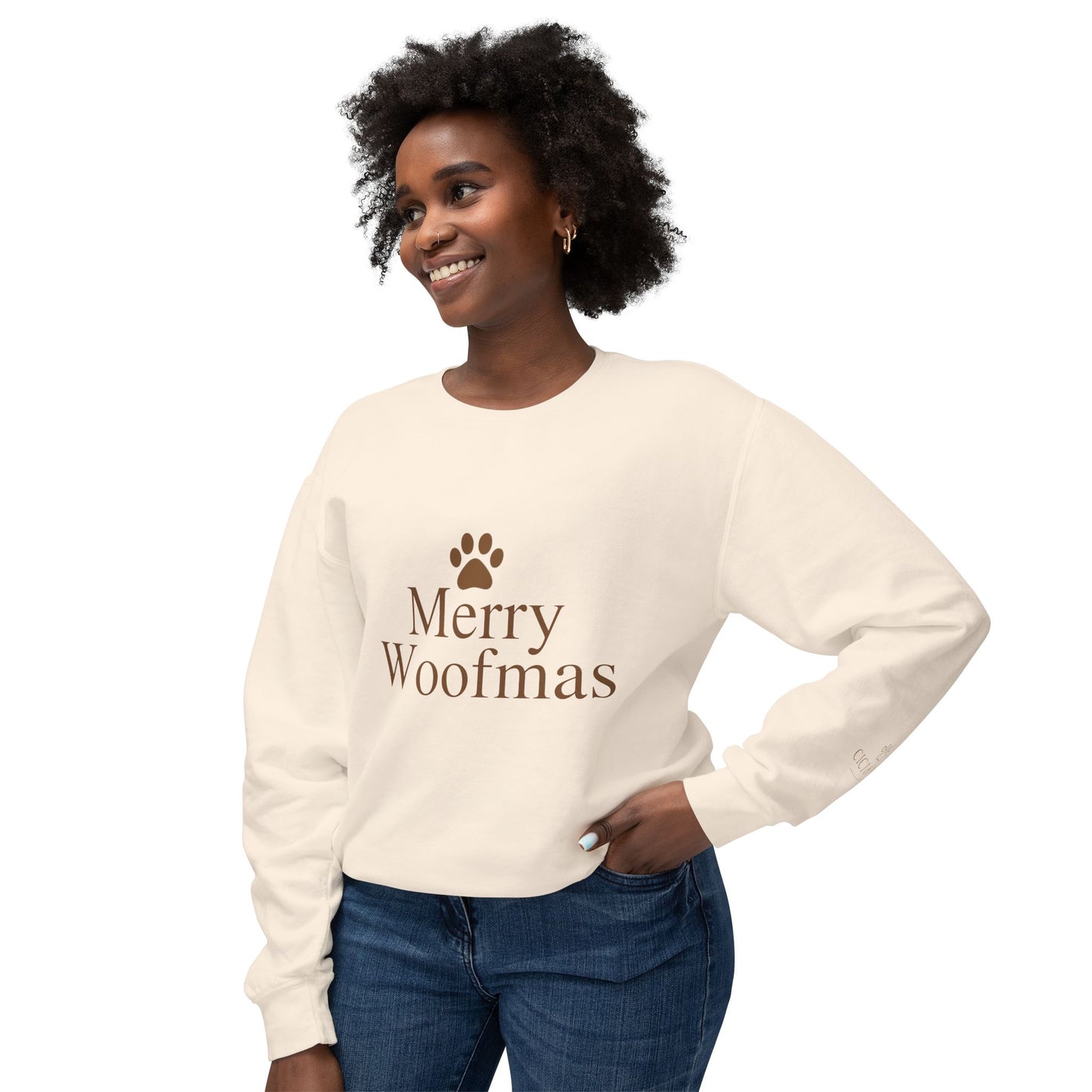 Merry Woofmas Sweatshirt – Holiday Dog Lover Crewneck