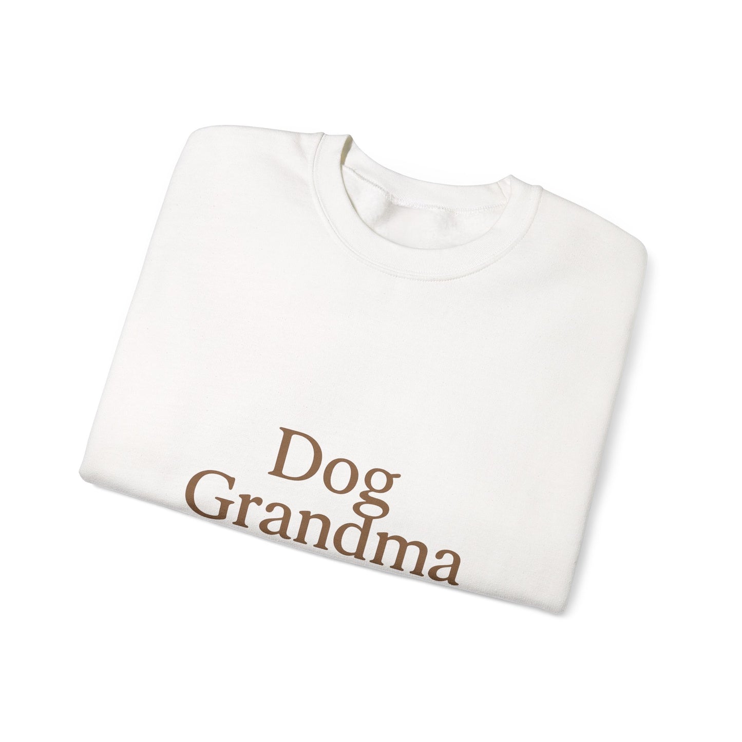 Dog Grandma Sweatshirt — Cozy Crewneck for Pet Lovers