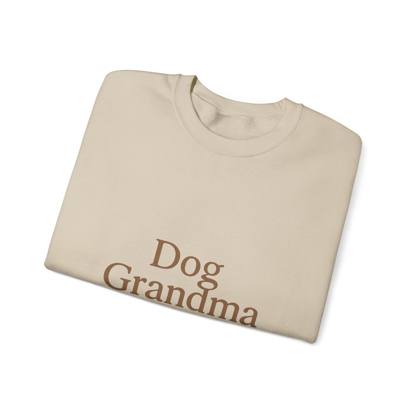 Dog Grandma Sweatshirt — Cozy Crewneck for Pet Lovers