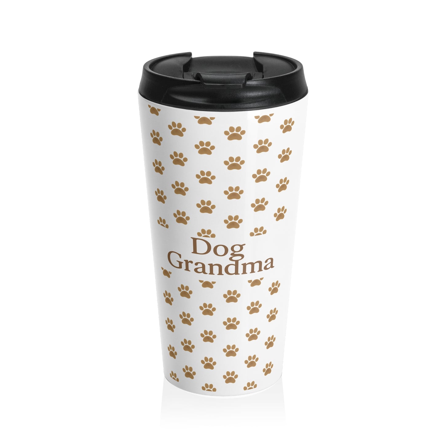 Dog Grandma Travel Mug – Stainless Steel Insulated Tumbler