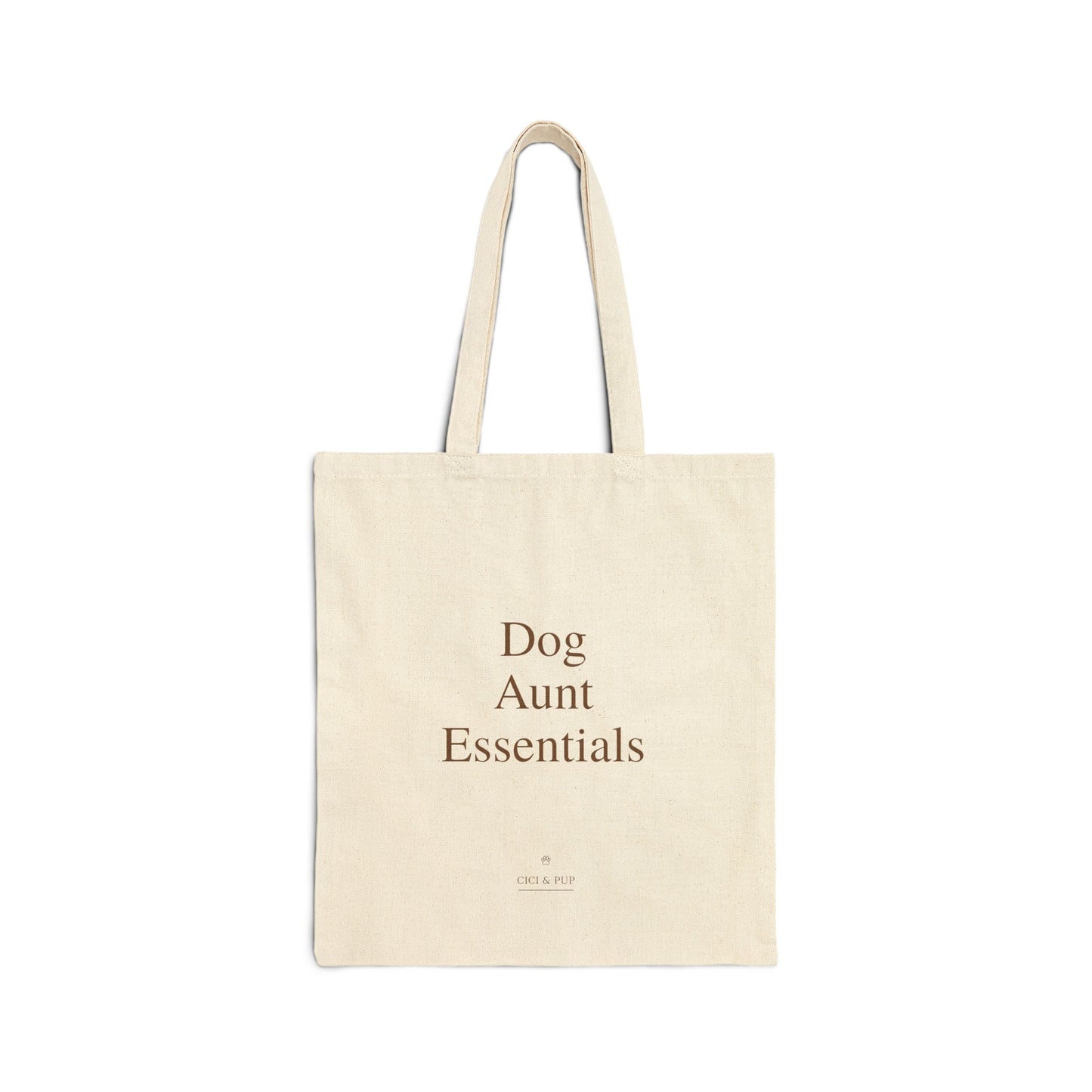 Dog Aunt Essentials Tote Bag