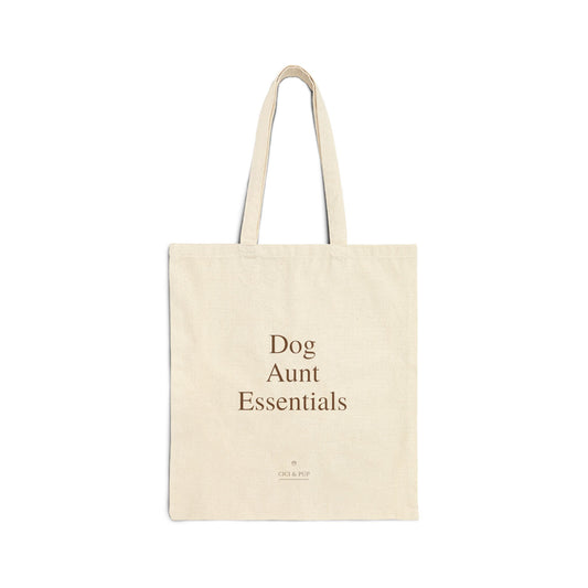 Dog Aunt Essentials Tote Bag