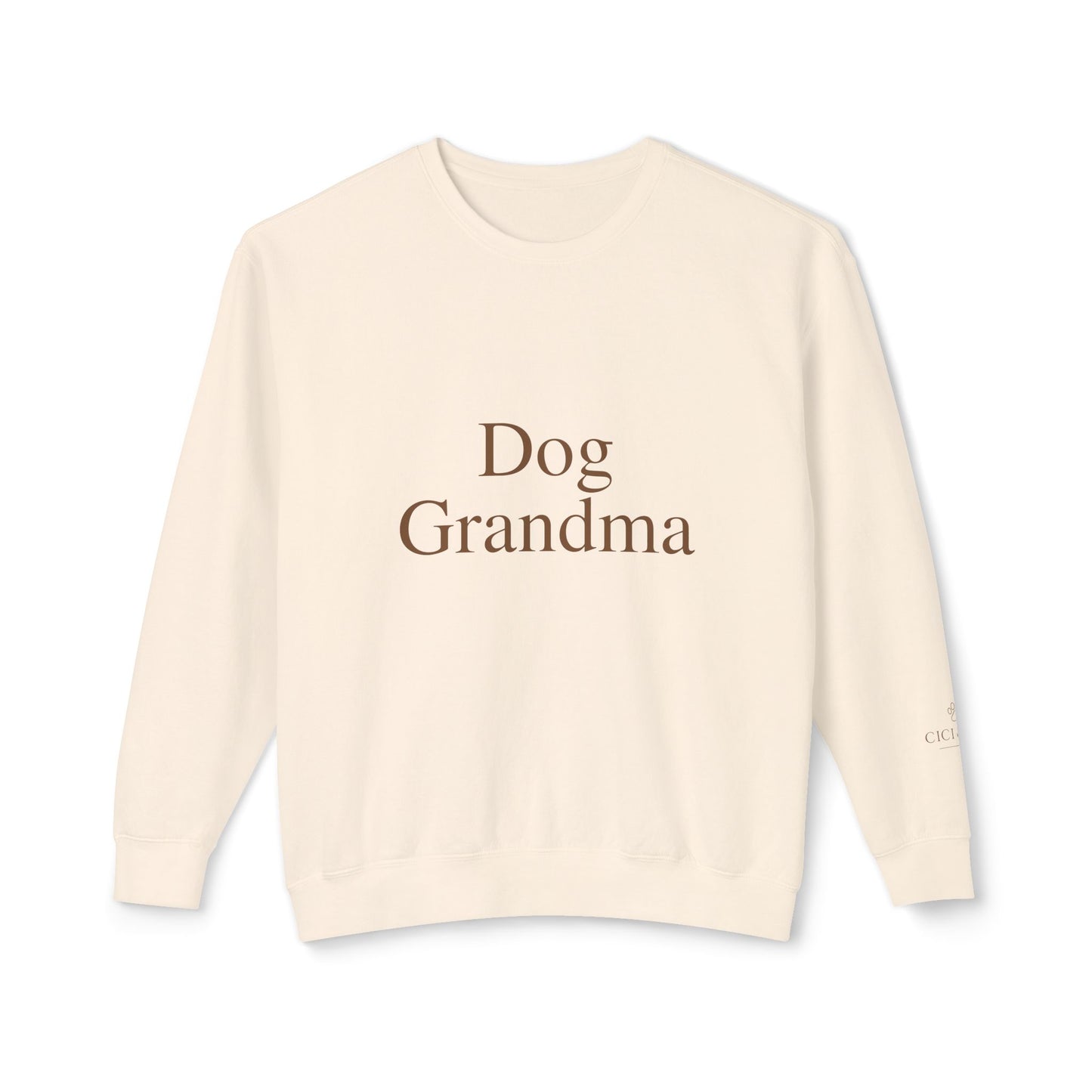 Dog Grandma Sweatshirt — Cozy Pet Lover Crewneck